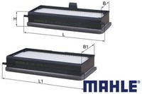 Mahle LA679/S Filter FüR Innenraumluft Innenraumfilter Filter Innenraum