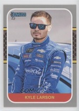 2020 Panini Donruss NASCAR Retro 1987 Silver Kyle Larson #162 sm6