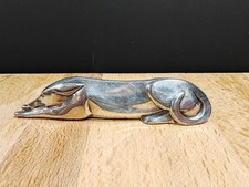 1 PORTE-COUTEAUX Chien ART DÉCO EN MÉTAL ARGENTÉ GALLIA / CHRISTOFLE SANDOZ