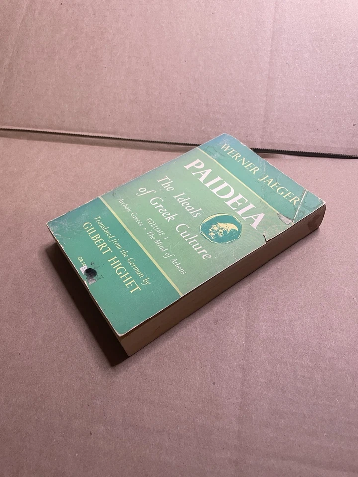 Vintage 1979 Paperback Paideia The Ideals Of Greek Culture Paperback Foto 3 de 4