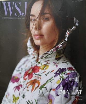 WSJ Wall Street magazine MAY JUNE 2026 EMILY BLUNT Grand Cru BRAZIL Ever After