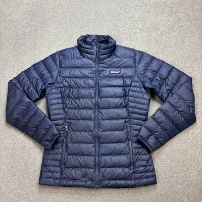 Patagonia Jacket Womens X Small Blue Puffer Down Sweater