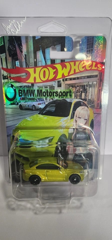 BMW M2 Diecast 1:64 tarjeta personalizada Hot Wheels BMW Silver Series 2016 ¡pilotos reales! Foto 2 de 4