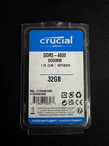 Crucial 32GB DDR5 4800 Sodimm | eBay