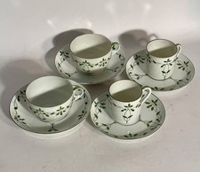 VEREINIGTE WERKSTÄTTEN München MOKKA- und TEE-/KAFFEETASSE Jugendstil Rossbach