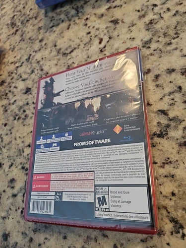 Bloodborne - Playstation Hits (Sony PlayStation 4, 2015) Factory Sealed - Picture 2 of 2