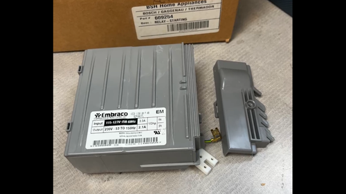 00609254 (609254) New OEM Bosch Refrigeration Appliance Compressor Start Relay - Picture 3 of 3
