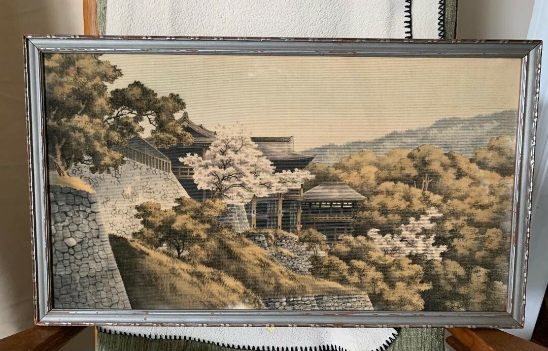 Japanese Vintage Velvet 絵画 Cut eBay | Picture Velvet 絵画
