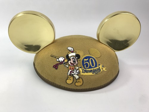 Gold Mickey Mouse Ear Hat 
