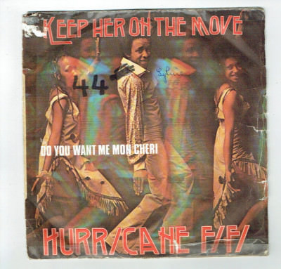 Hurricane Pippi Vinyl 45 Runden 7 '' Keep Her On The Move - Do You Want Ab