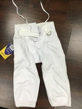 Champro Sports FOOTBALL Practice PANTS YOUTH Xtra small White no pads NEW 19-20”