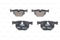 Bosch 0 986 424 766 Bremsbelagsatz, Scheibenbremse Hinterachse FÜR BMW BMW (Bril