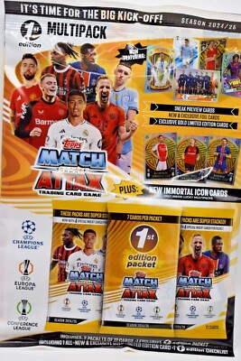 Match Attax Champions League 2024/25 1st Edition Vintage Icons Legend usw.