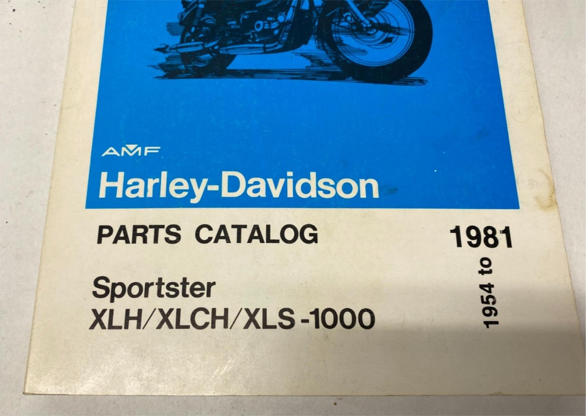 パーツカタログ Sportster XLH/XLCH-1000 1954-1978 Harley