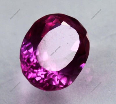 ZERTIFIZIERTER loser Edelstein 4 kt natürlicher rosa unbeheizter Turmalin im ...