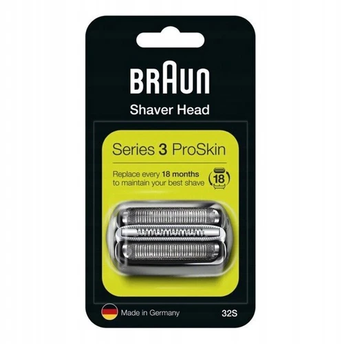 32S Replacement Shaver Head Foil Cassette For Braun Shaver-Series 3 ProSkin- - Picture 2 of 9