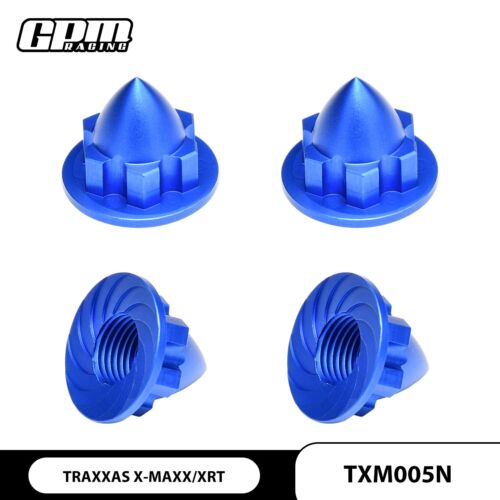 GPM 7075 Alloy 22mm Wheel Cone Locker For TRAXXAS X-MAXX XRT 8S PRO 2WD SAND - Picture 7 of 12