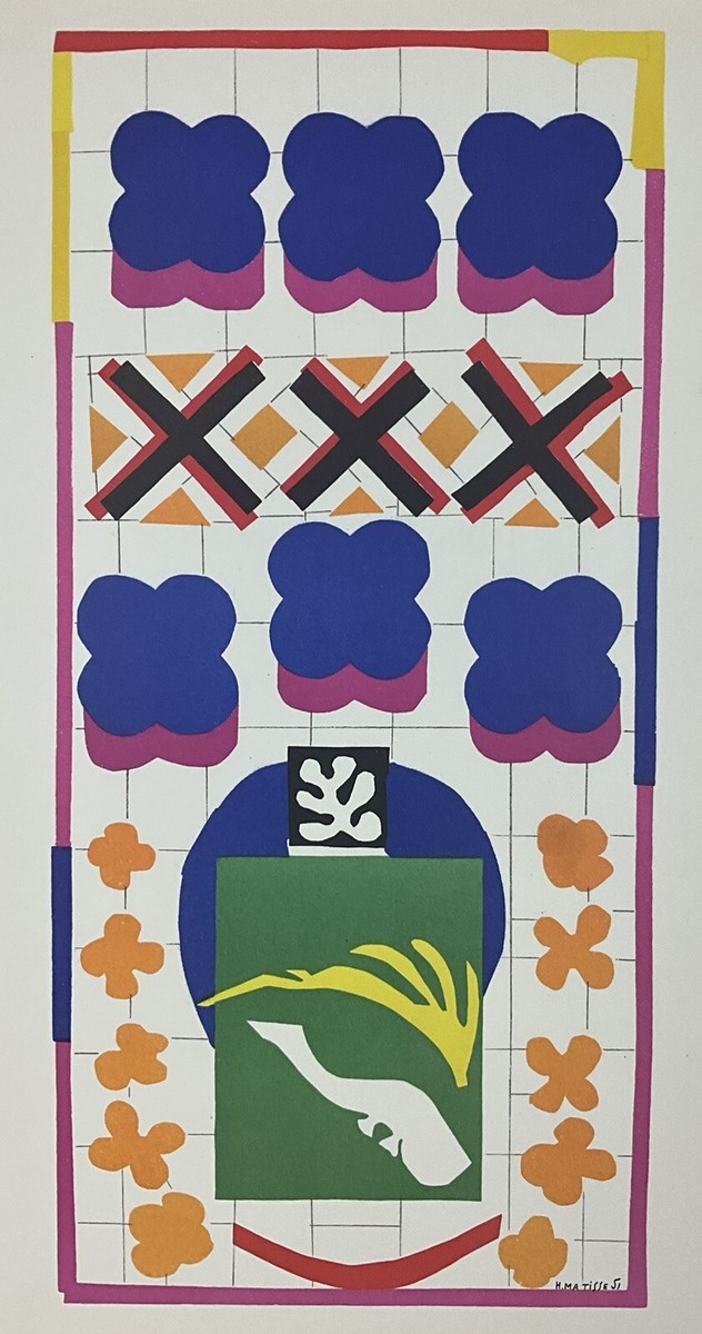 Henri Matisse 1958 Original Lithograph “Chinese Fish” Framed COA | eBay