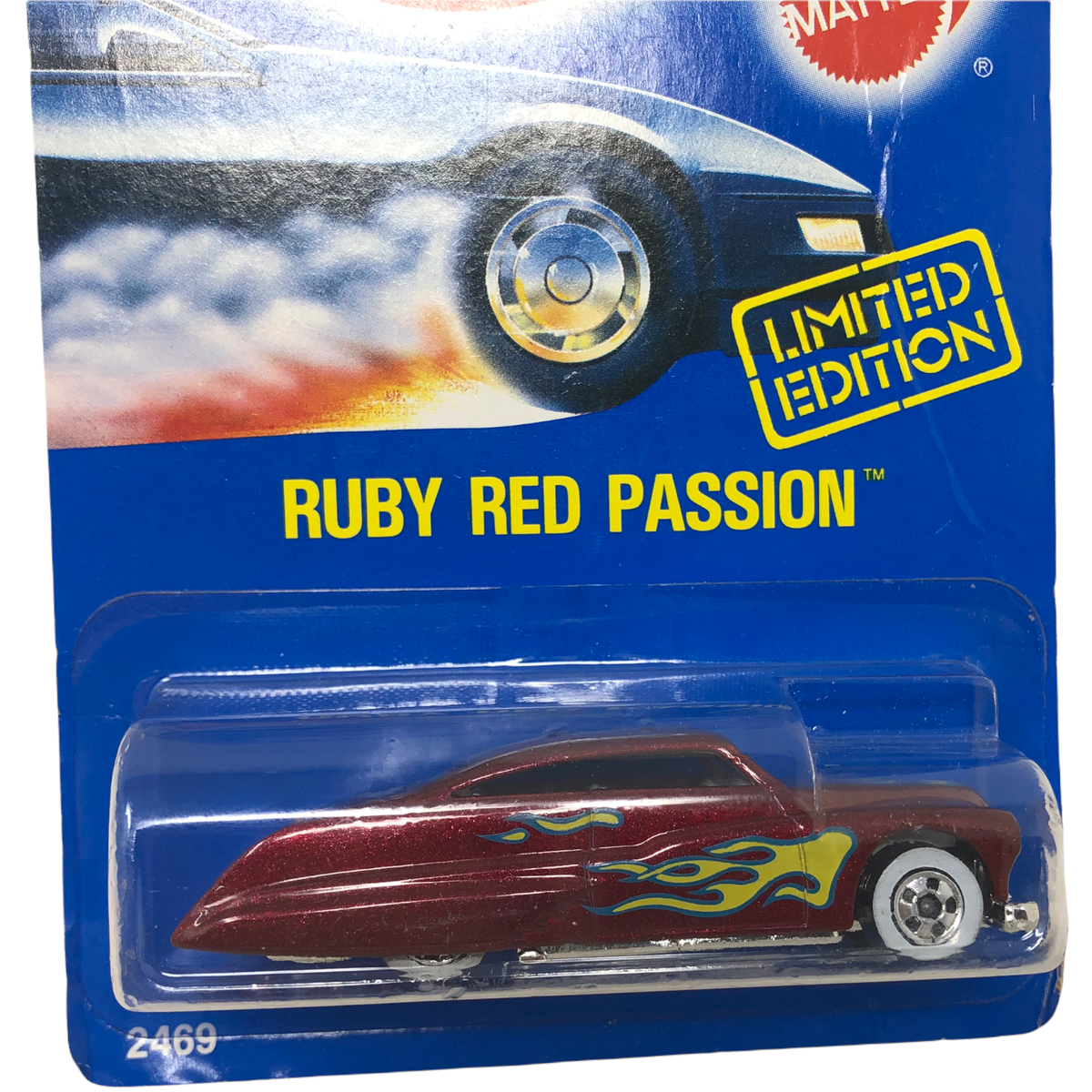 VTG NIP Hot Wheels Ruby Red Passion Limited Edition White