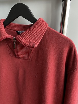 YSL Vintage Yves Saint Laurent Half Zip 