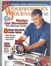 Woodworker's Journal October 2002 Volume 26 Number 5 Back Issue Magazine