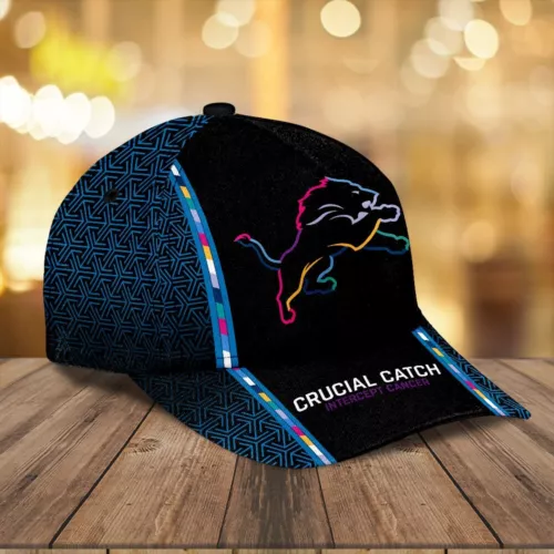 Detroit Lions Classic Cap - NFL Team Fan Gear, Adjustable Strapback Cap - Bild 2 von 4