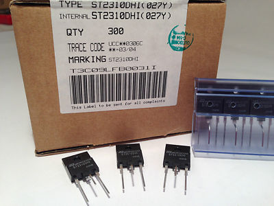 5 Stück ST2310DHI | NPN TRANSISTOR | VCBO 1500V | VCEO 600V | Ic 12A |ISOWATT218