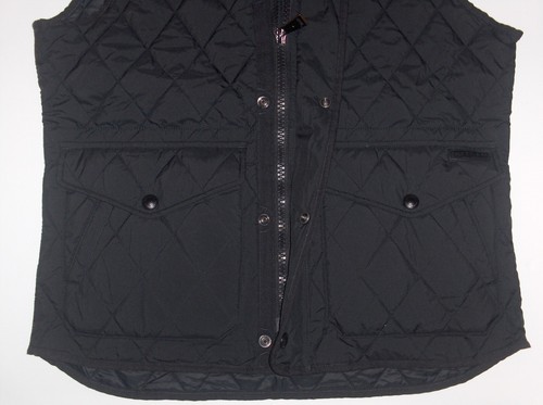 POLO RALPH LAUREN Men's Zipper Zip Iconic Diamond Quilted Vest, Jacket, BLACK - Picture 10 of 19