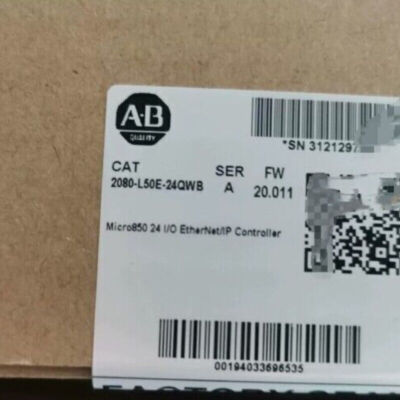 New  2080-L50E-24QWB Micro850 24 I/O EtherNet/IP Controller