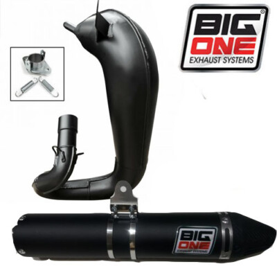FITS YAMAHA DT125R DTR125 DT 125R BIG ONE EXHAUST PIPE SYSTEM + FREE GASKET 