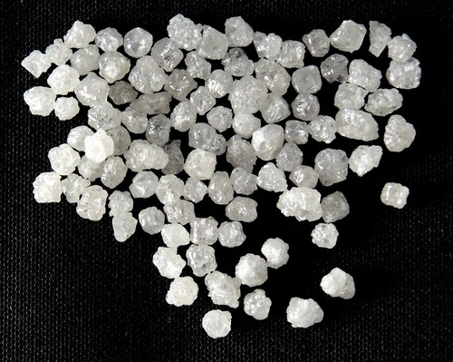 Natural Loose Diamonds Rough White Color I3 Clarity 1.30 to 1.80 MM 500 Pcs Q11 - Picture 1 of 5