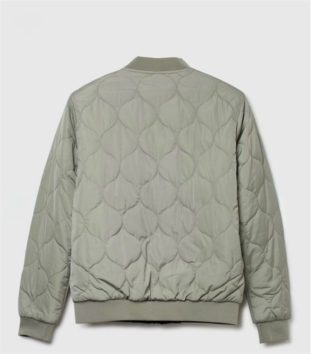 Grayer Clothing MEN QUILTED STAND COLLAR JACKET Army Diamond Great Shape New XL - Picture 2 of 12