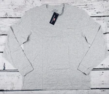 Vineyard Vines Men's Long Sleeve Pocket T-Shirt Gray Size Small (S) - NEW