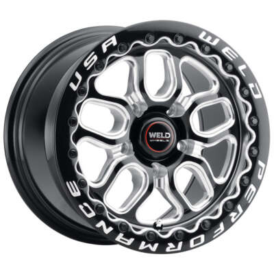 #ad #ad Weld Racing 15x10 Laguna Bead Lock 5x120 ET46 BS7.25 Gloss BLK MIL DIA 78.1 $823.99