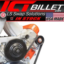 LS Idler Pulley Bracket for Power Steering Compatible w G8 CTSV Corvette LS1 LS3