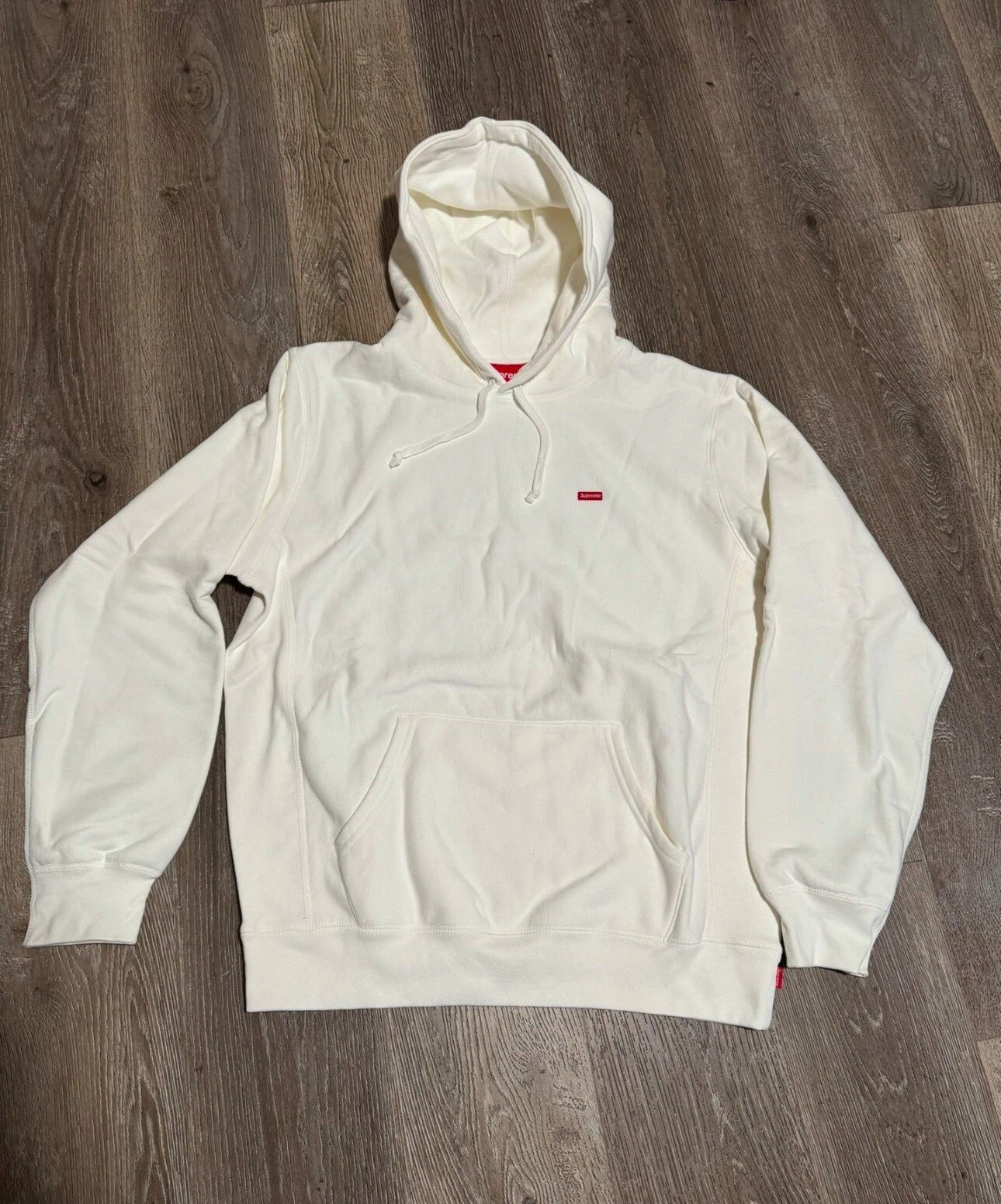 Felpa con cappuccio Supreme Small Box 'Bianco'