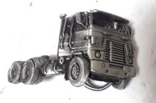 1981 Great American Buckle Co. Semi Mack Truck Belt Buckle USA