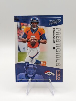 Russell Wilson 2022 Panini Prestige Prestigious Pros Insert #PP-3 Broncos