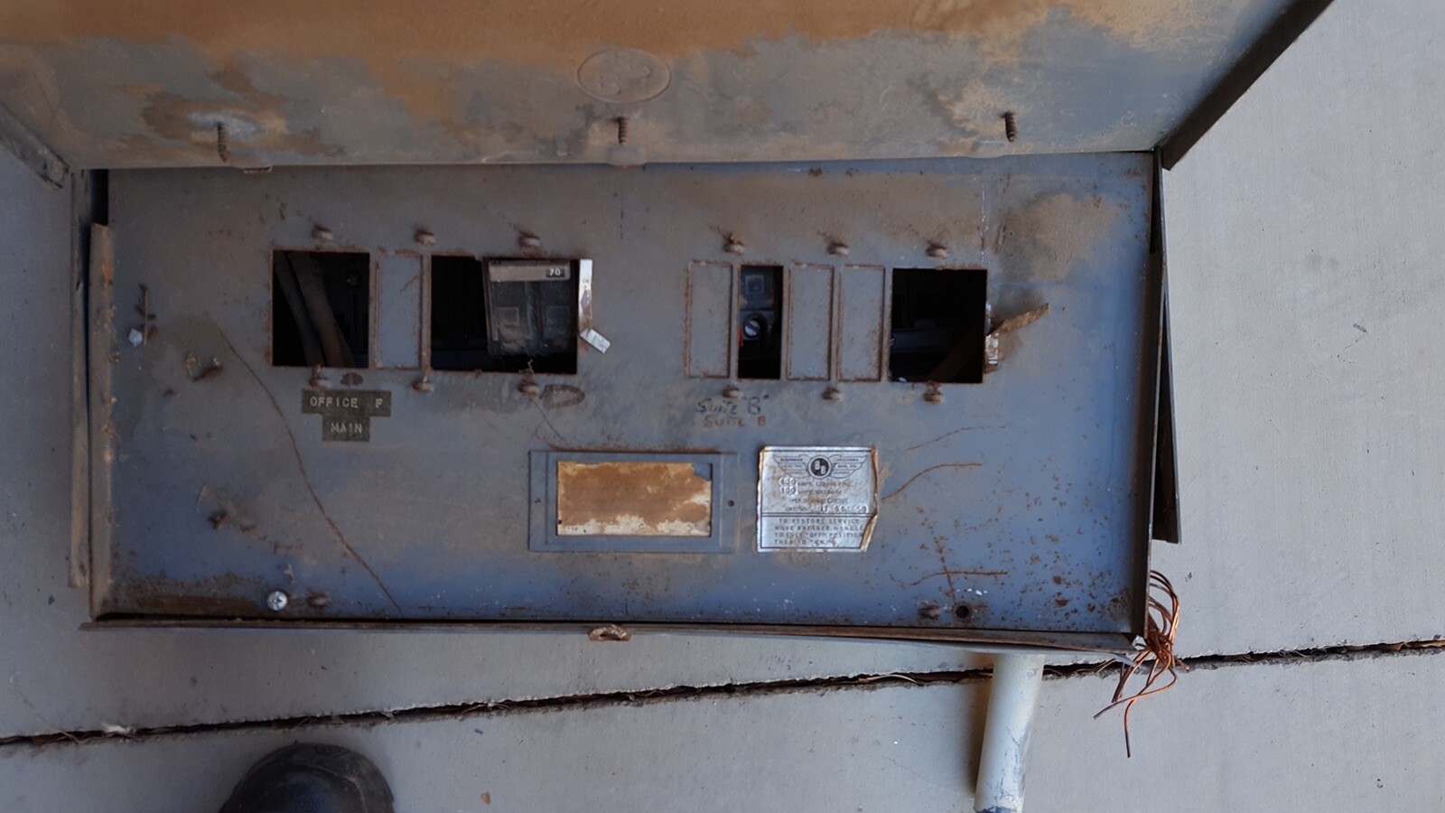 Electric Service BREAKER Panel Cover USED eBay