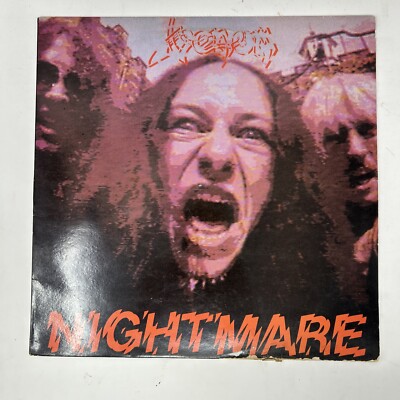 Venom Nightmare Vinyl Record - 1985 Neat Records 47-12 | eBay