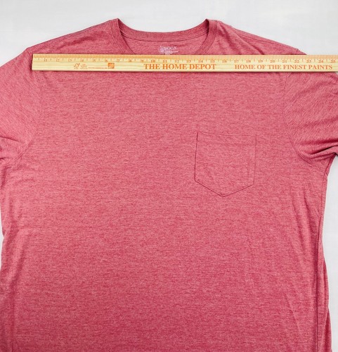 MEN'S BOCA CLASSIC TEE SHIRT RED SIZE XXL - Picture 3 of 8