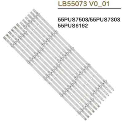 12pcs LED-Streifen LB55073 Für Philips TV TPT550U1
