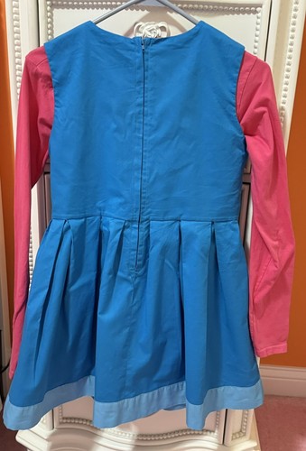 Disney Trolls Girl's Poppy Halloween Costume Size 12 / 14 Handmade W/ Hair - Picture 3 of 9