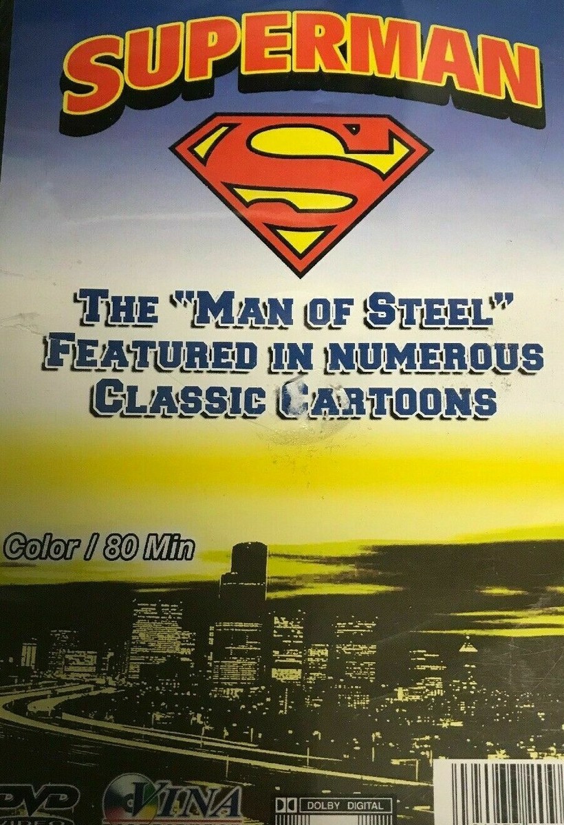 Superman: Classic Cartoons (DVD, 2009) DISC ONLY #M247