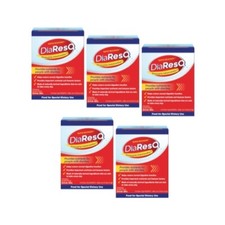 5 Pack Rapid Recovery DiaResQ Diarrhea Relief, .25oz Per Packet, 3 Packets Each