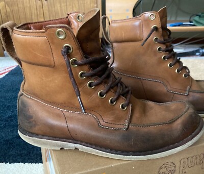 timberland earthkeepers 6- inch moc toe boots men's 10