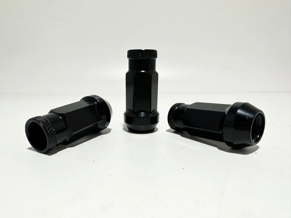 20 peças + chave preta 12x1,5 Muteki SR48 sintonizador corrida porcas para Honda Accord Civic - Imagem 3 de 4