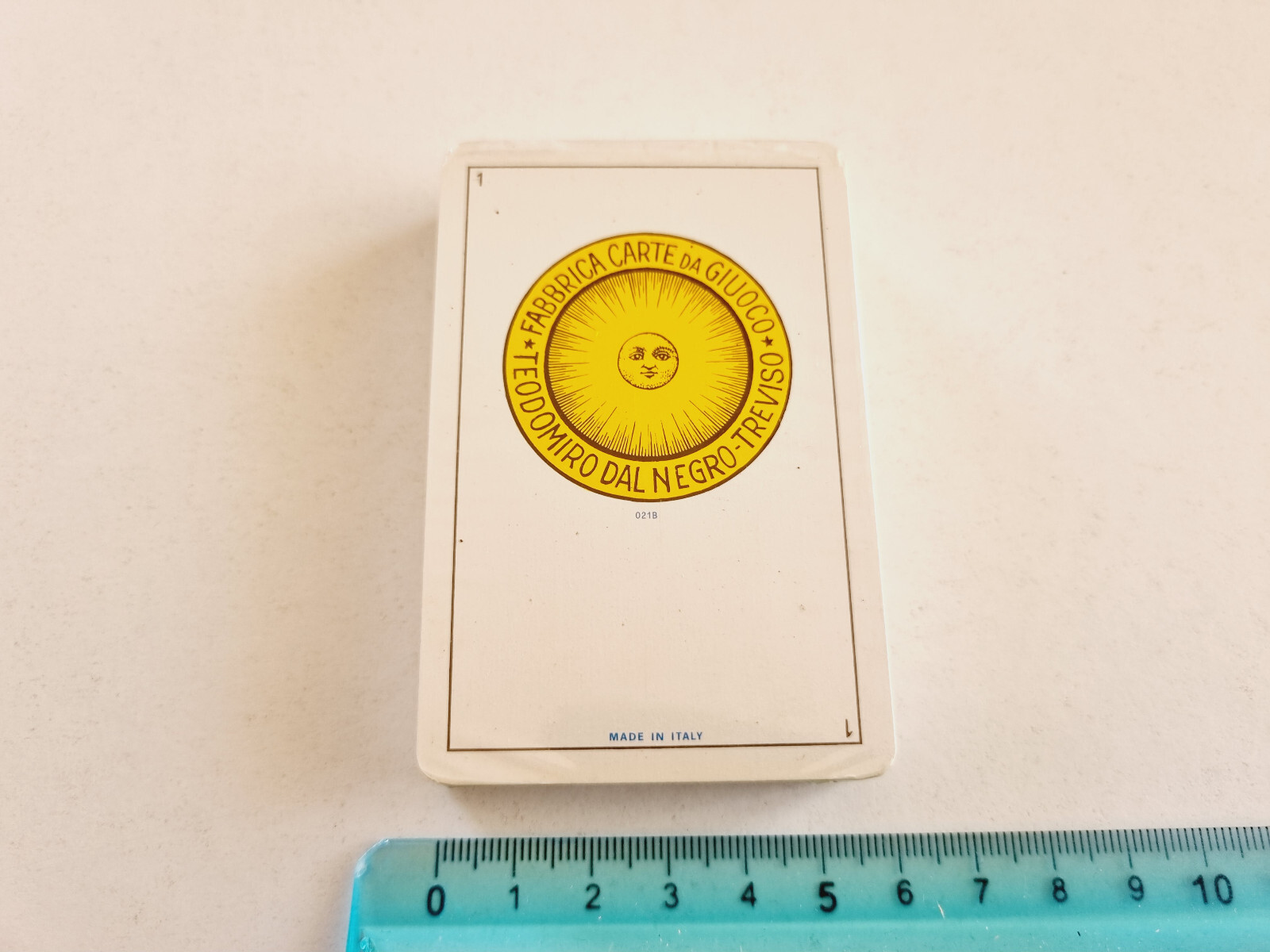 Thumbnail - Karten Von Spiel Versiegelte Sarde Von Negro Original Vintage