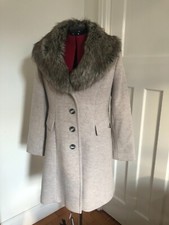 Ladies Kaliko Wool Coat Size 10 - New