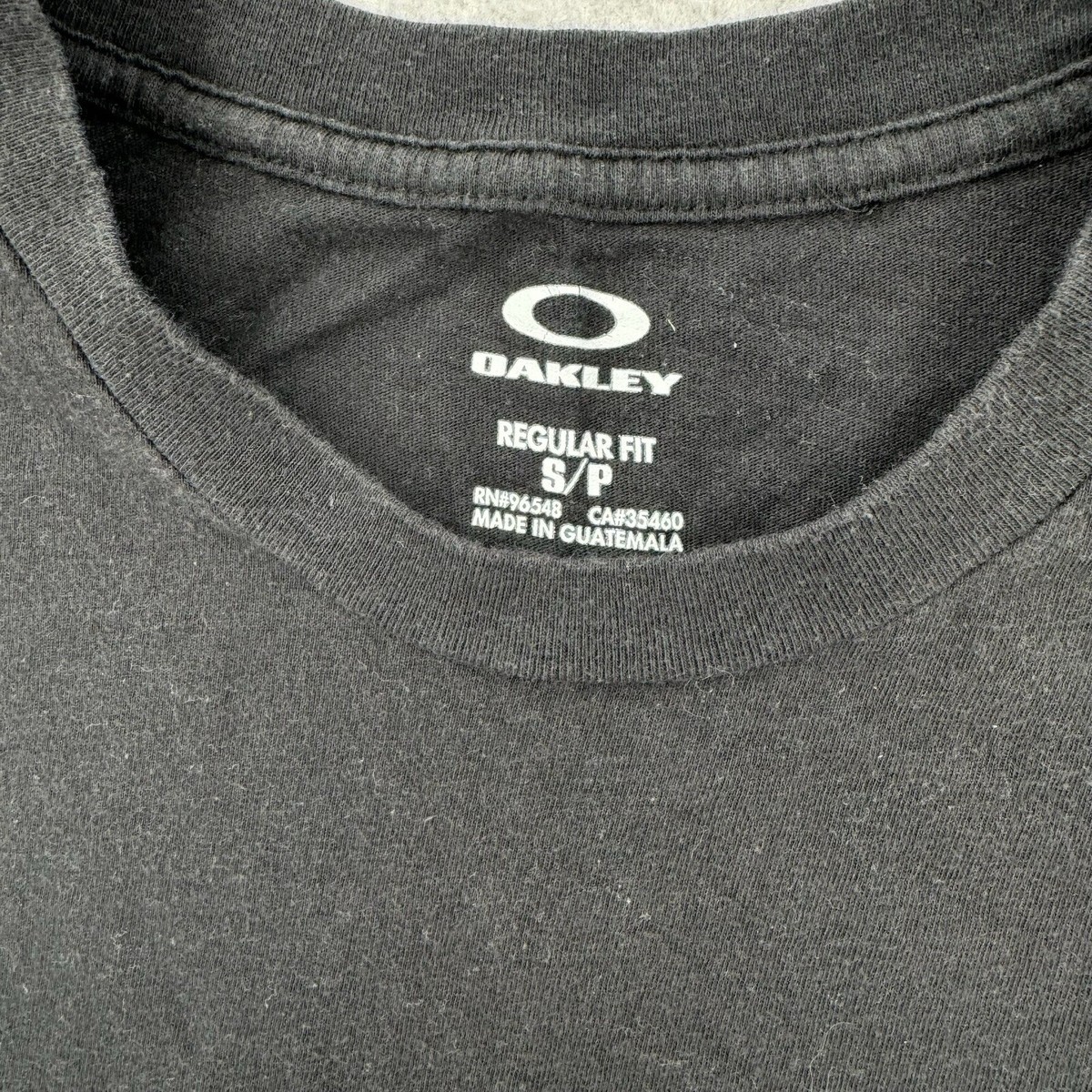00s Y2K Oaklayオークリー ドライカットソー 刺繍 M オークリー OAKLEY 00s Y2K ビンテージ tシャツ ブラック 黒 L